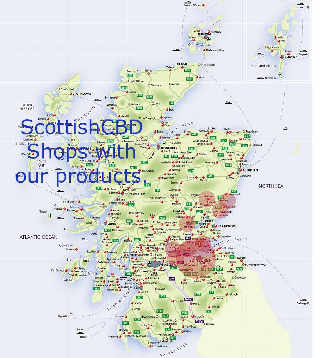 More shops where  you can get ScottishCBD products: - SCOTTISHCBD